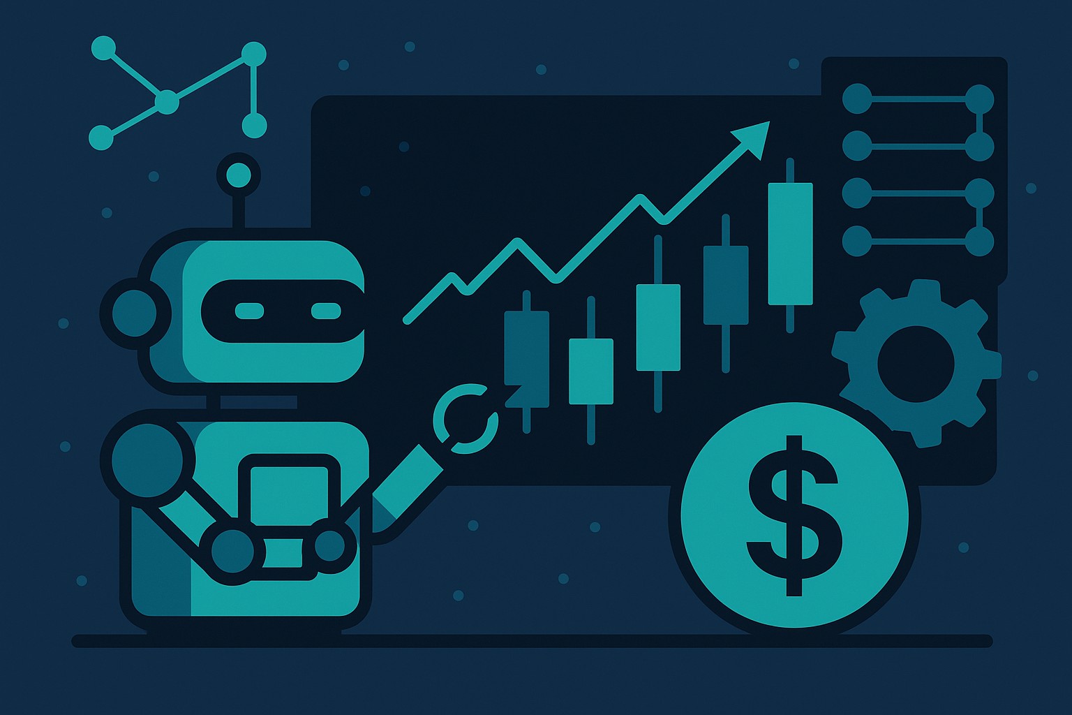ai and financial market artwork